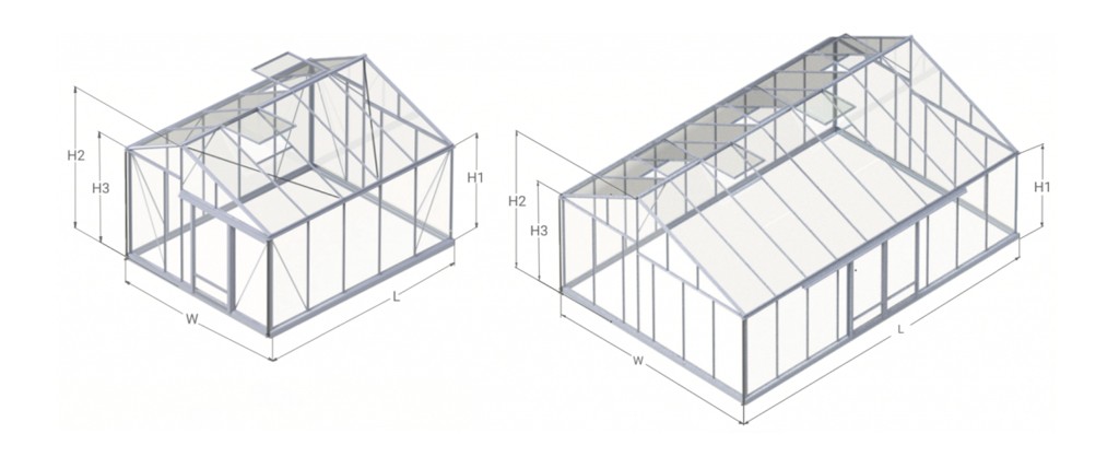 aluminiums-drivhus-Juna-konstruksjon-uteluksus