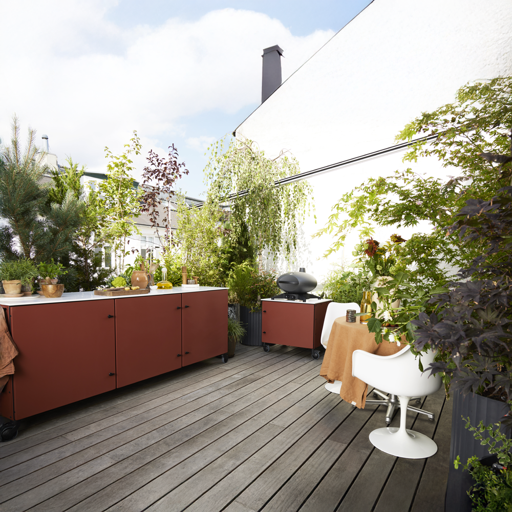 modulbasert utekjøkken i Aluminium uteluksus 2 modulbasert utekjøkken i Aluminium uteluksus 2