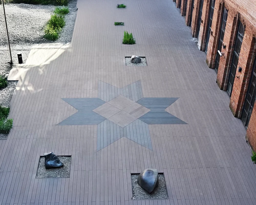 Vedlikeholdsfri aluminium terrasse med trekompositt 2