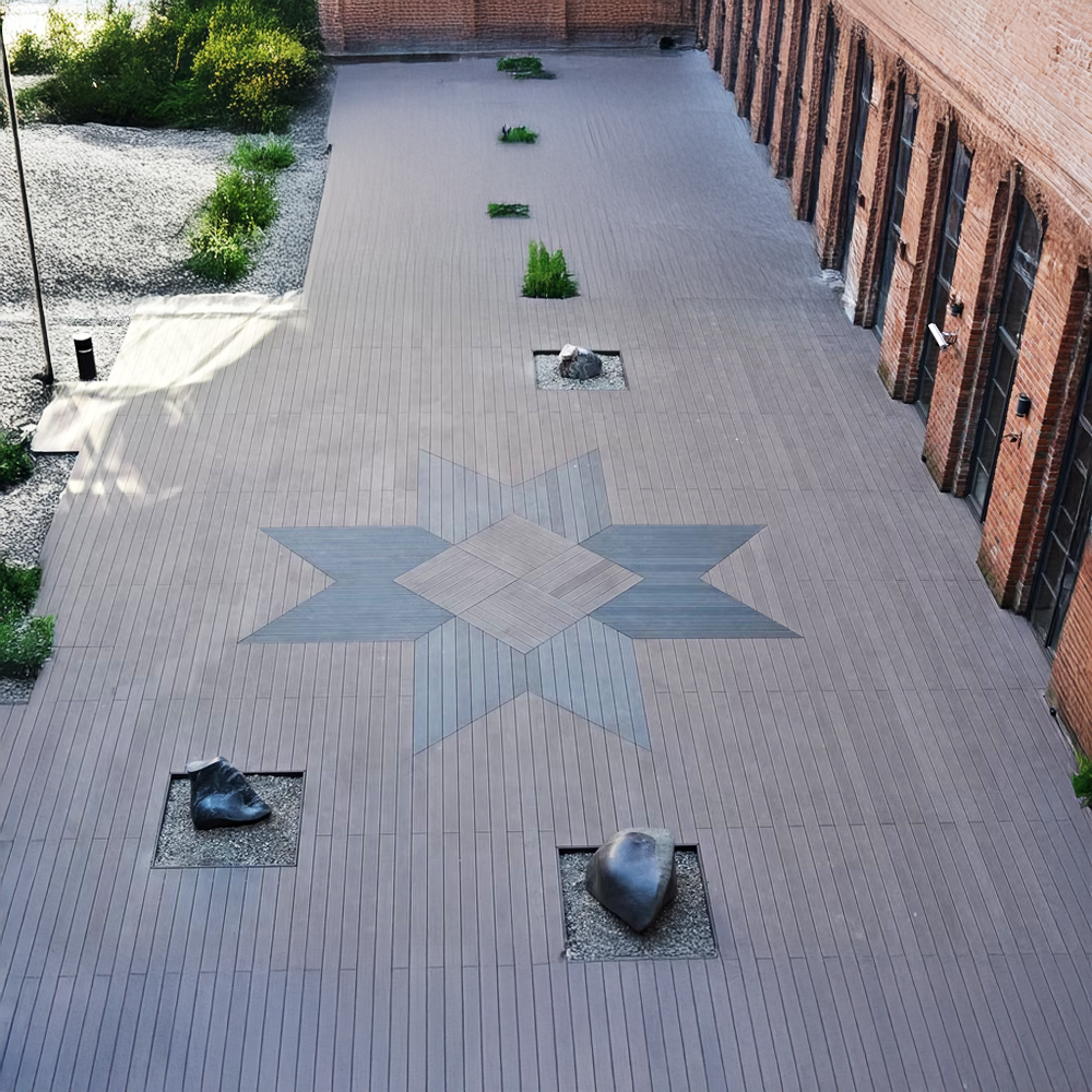 Vedlikeholdsfri aluminium terrasse med trekompositt 2