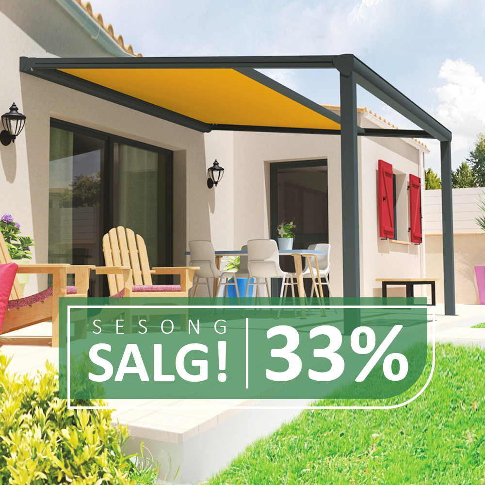 Pergola med duktak OSLO