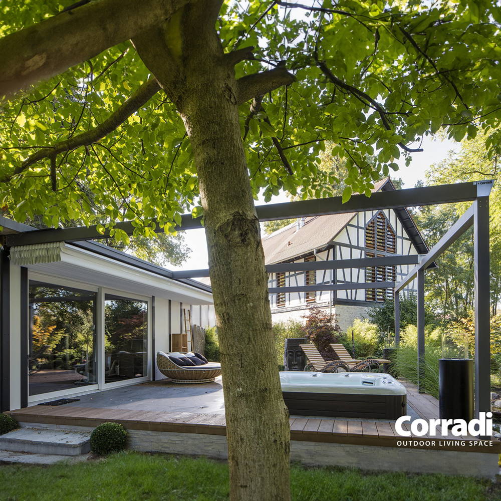 Pergola med flatt duktak Sandefjord - Bilde 6