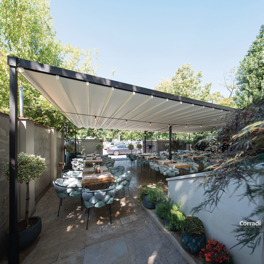 Pergola med flatt duktak Sandefjord - Bilde 7