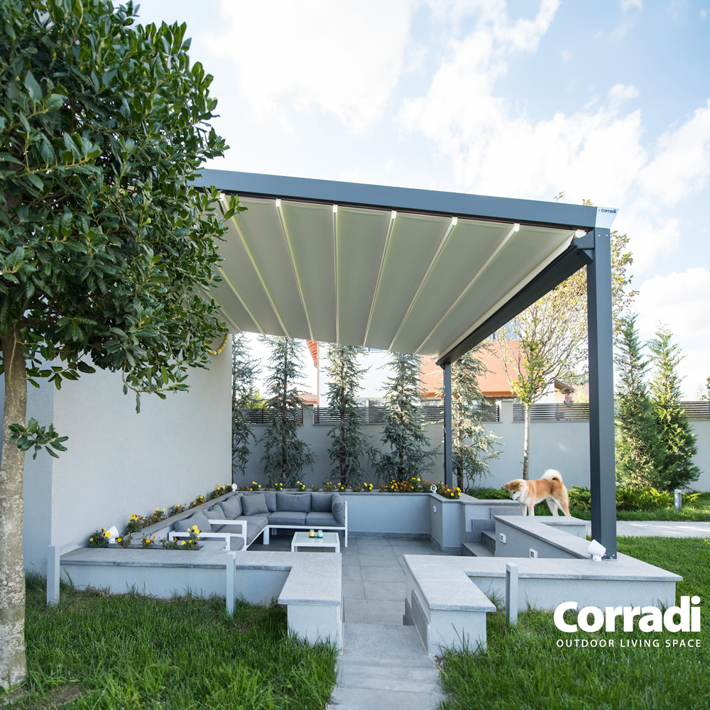 Pergola med skrått duktak Tønsberg - Bilde 4