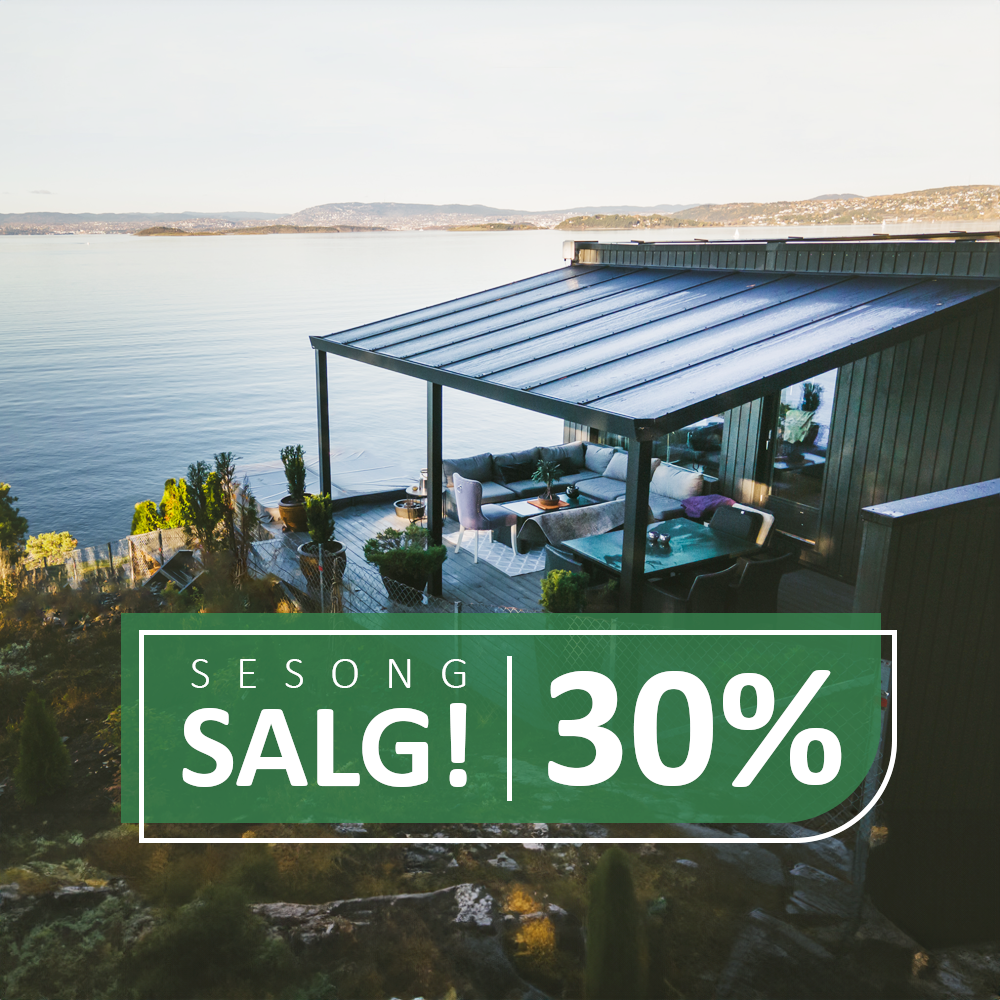 Terrassetak Nord Roof B300 sesongsalg