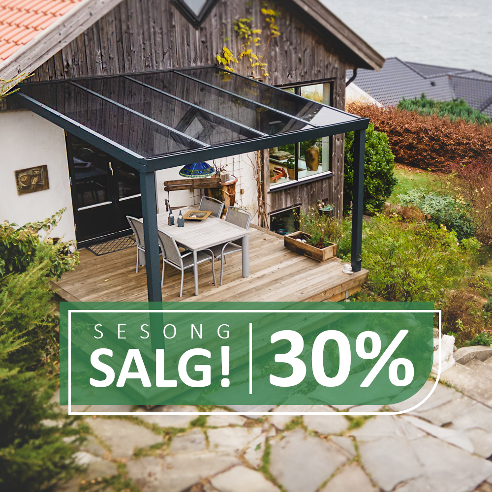 Terrassetak Nord Roof B350 sesongsalg