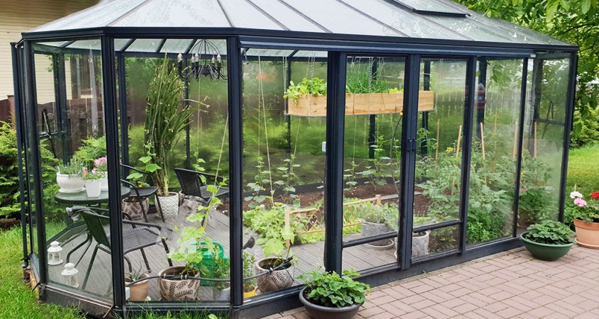 Oval drivhus orangeri - Ovalja 400 - Bilde 6