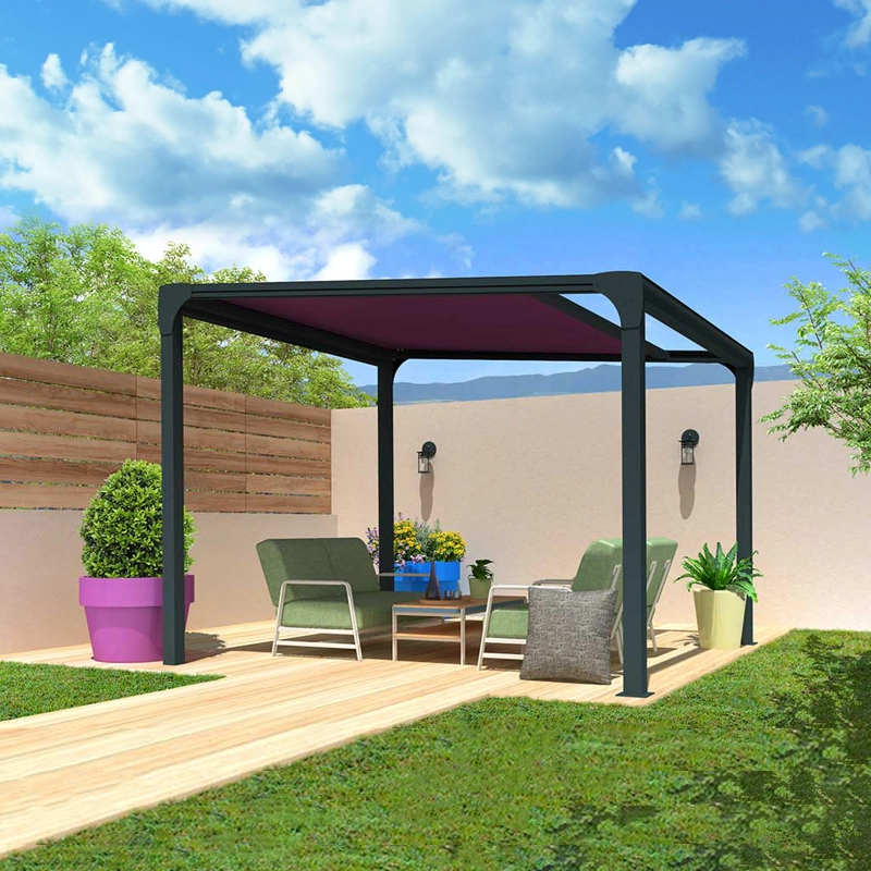 Frittstående pergola med duktak OSLO
