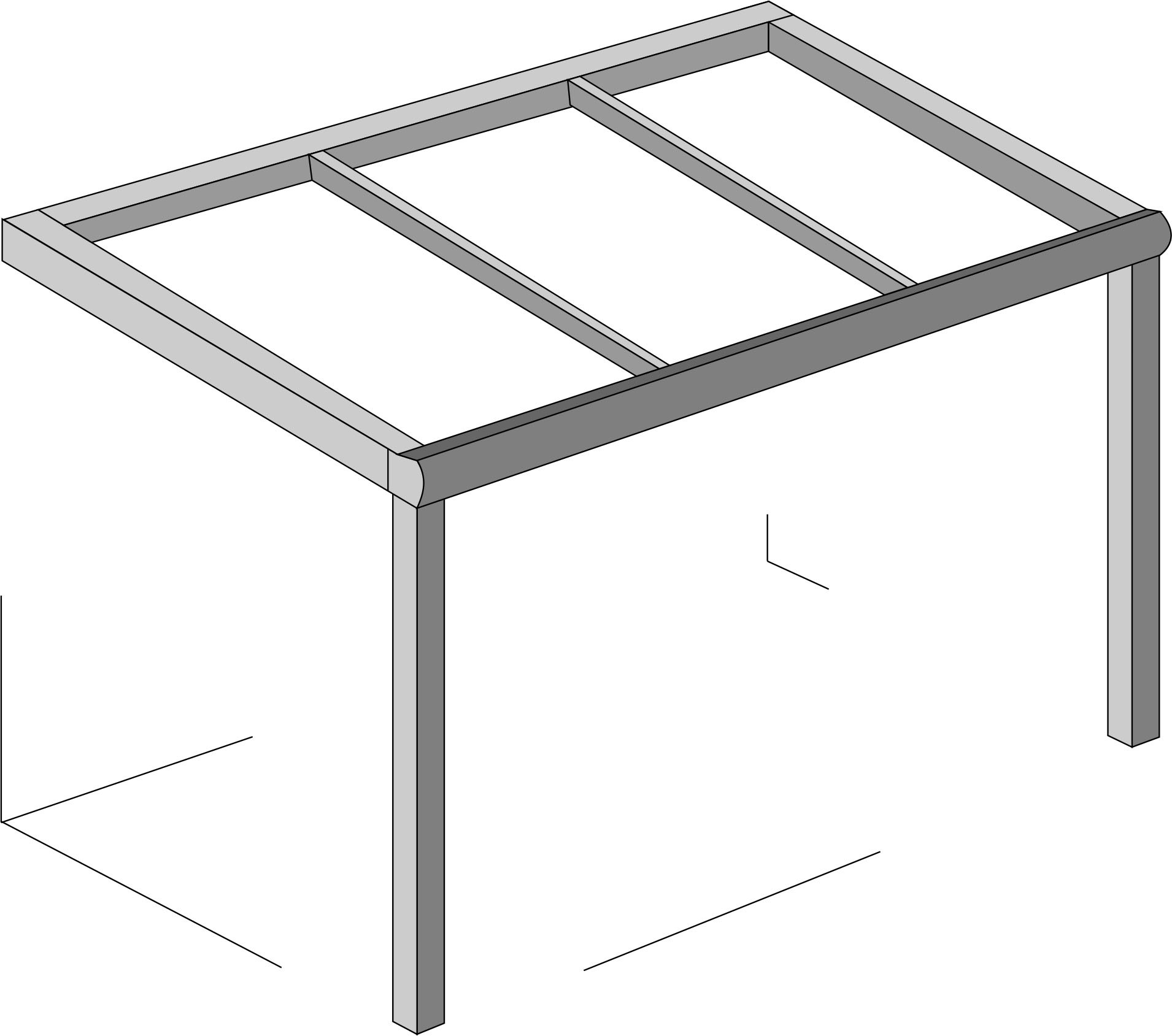 terrassetakk